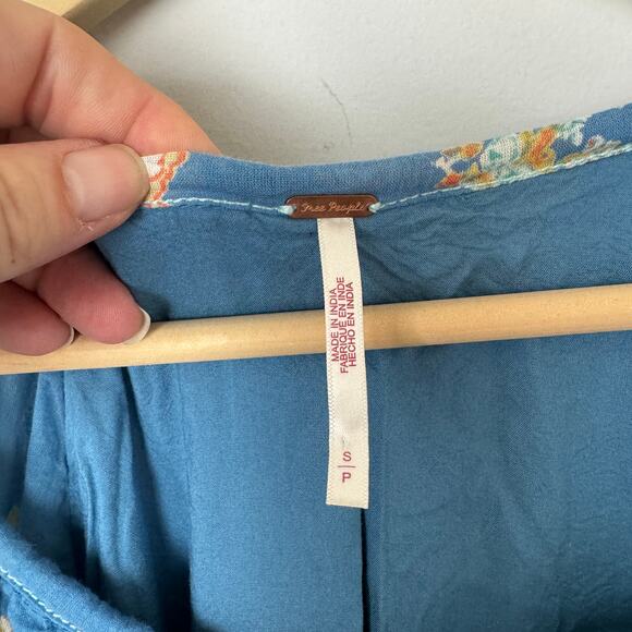 Free People Camella Floral Boho Mini Dress Size Small - Picture 2 of 12